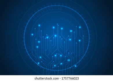 circuit board, high tech, digital lines  technology abstract.
