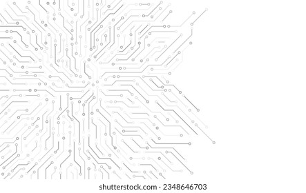 Circuit board. High-tech technology background. Cyber connection electronic. Networking connections background