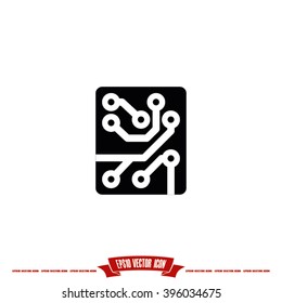 Circuit board icon