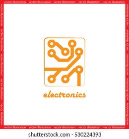 Circuit board icon