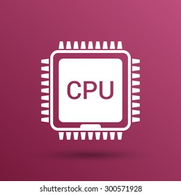 Circuit board  icon Technology scheme square symbol design style.