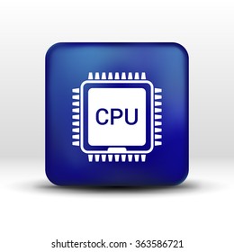 Circuit board  icon Technology scheme square symbol design style.