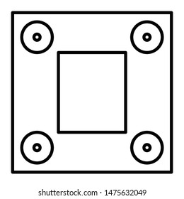 Circuit Board Icon Vector Design or logo illustration. Perfect use for website, design, pattern, etc.