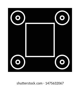 Circuit Board Icon Vector Design or logo illustration. Perfect use for website, design, pattern, etc.