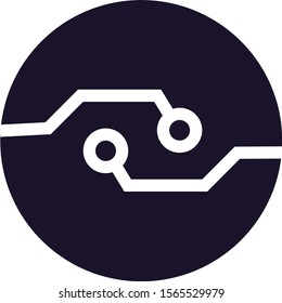 circuit board icon vector 
illustration icon