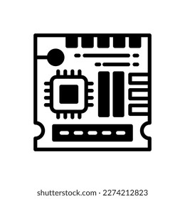 Circuit Board icon in vector. Logotype