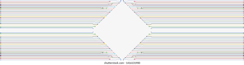 Circuit board illustration. Abstract circuit board background. Vector
