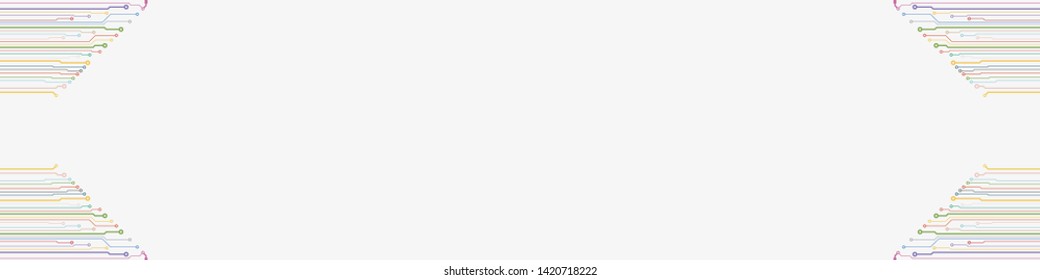 Circuit board illustration. Abstract circuit board background. Vector