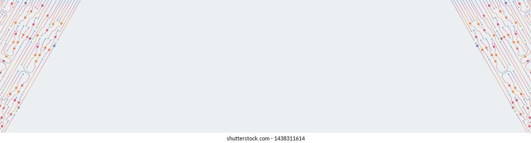 Circuit board illustration. Abstract circuit board background. Vector