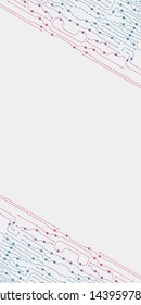 Circuit board illustration. Abstract circuit board background. Vector
