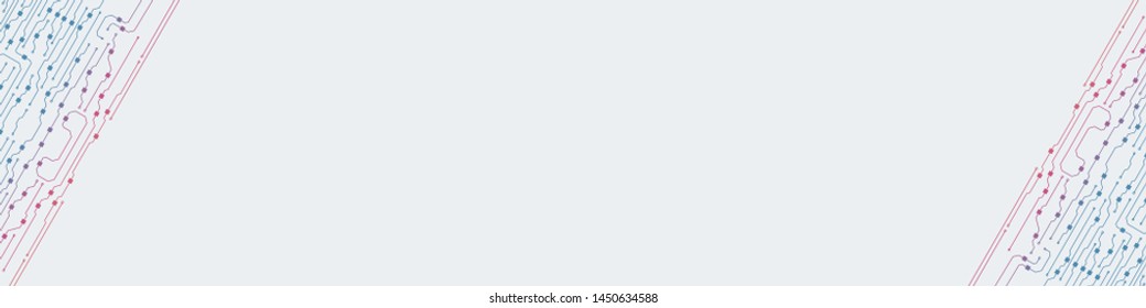 Circuit board illustration. Abstract circuit board background. Vector