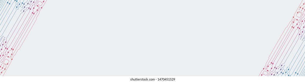 Circuit board illustration. Abstract circuit board background. Vector