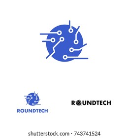 Circuit Board Logo Element