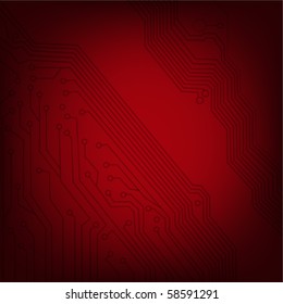 circuit board, mesh, eps 10