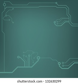 circuit board pattern. abstract technology circuit board vector background