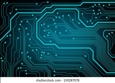 circuit board pattern. abstract technology circuit board vector background 