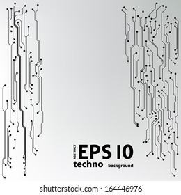 circuit board pattern. abstract technology hi-tech circuit board texture