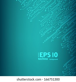 circuit board pattern. abstract technology hi-tech circuit board texture