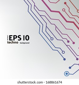 circuit board pattern. abstract technology hi-tech circuit board texture