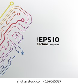 circuit board pattern. abstract technology hi-tech circuit board texture 