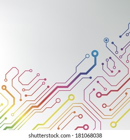 circuit board pattern. abstract technology hi-tech circuit board texture 