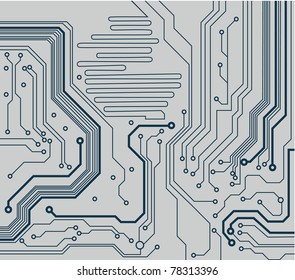 circuit board pattern. vector illustration