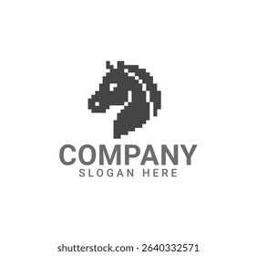 circuit board Tech Horse Logo
