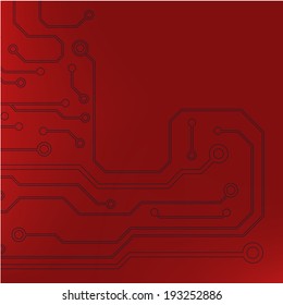 ?bstract circuit board techno background. EPS10 vector illustration pattern