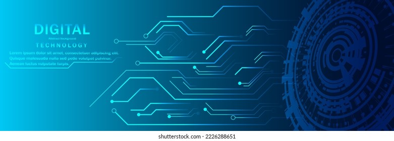 circuit board Technological background with lines	
