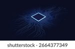 Circuit board. Technology background. Central Computer Processors CPU concept. Motherboard digital chip. vector eps10