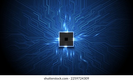 Circuit board. Technology background. Central Computer Processors CPU concept. Motherboard digital chip. - Shutterstock ID 2259724309