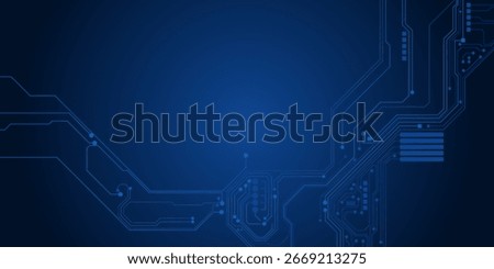 Circuit board. Technology background. Central Computer Processors CPU concept. Motherboard digital chip.	
