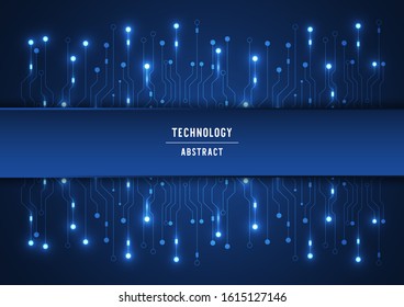 Circuit board technology background with hi-tech digital data connection system and computer electronic desing