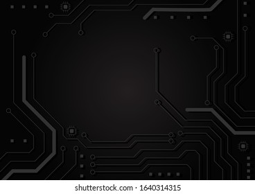 Circuit board technology background with hi-tech digital data connection system and computer electronic desing