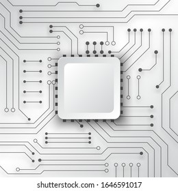 Circuit board technology background with hi-tech digital data connection system and computer electronic desing