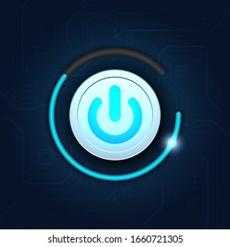 Circuit board technology background with hi-tech digital data connection system and computer electronic desing