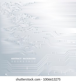Circuit board, technology background. Vector illustration EPS 10