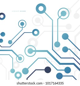 Circuit board, technology background. Vector illustration. EPS 10.