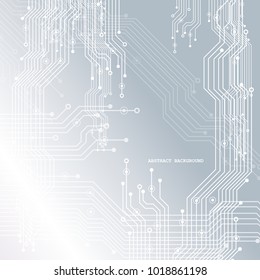 Circuit board, technology background. Vector illustration. EPS 10.