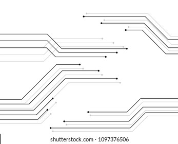 Circuit board, technology background, vector illustration eps 10
