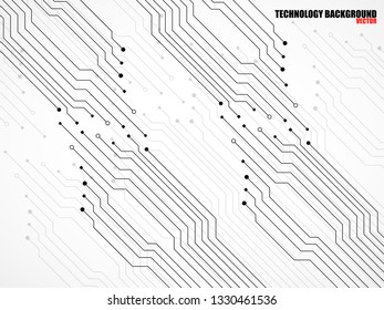 Circuit board, technology background, vector illustration eps 10