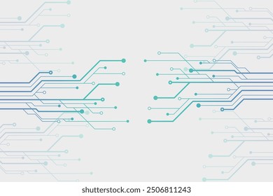 circuit board technology, background vector