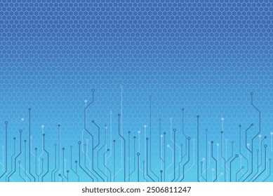 Tecnología de placa de circuito, Vector de fondo