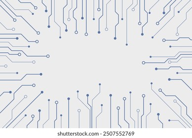 circuit board technology, background vector