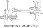 Circuit Board Technology Copy Space Background. 