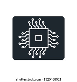 Circuit board  technology icon vector  logo template