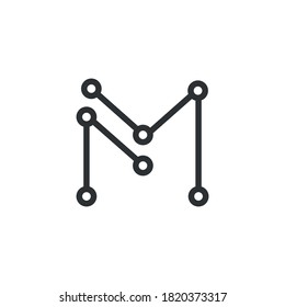Circuit board, technology icon, vector illustration. Technology - vector logo template for corporate identity. Abstract chip sign. 