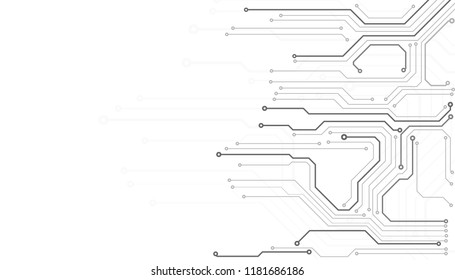 Circuit Board Technology Information Pattern Concept Stock Vector ...