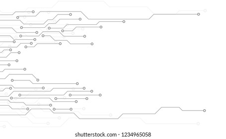 Circuit Board Technology Information Pattern Concept Stock Vector ...