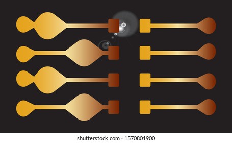 Circuit Board Technology Information Pattern Concept Vector Background. Modern Color Abstract PCB Trace Data Infographic Design Illustration.
